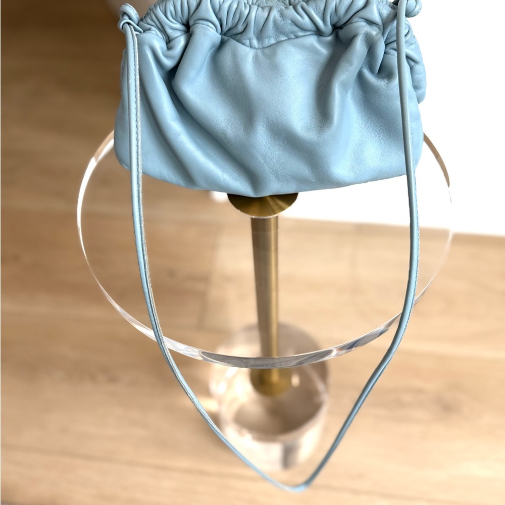 Mansur Gavriel Terme Mini Cloud Blue Crossbody/ Clutch Bag